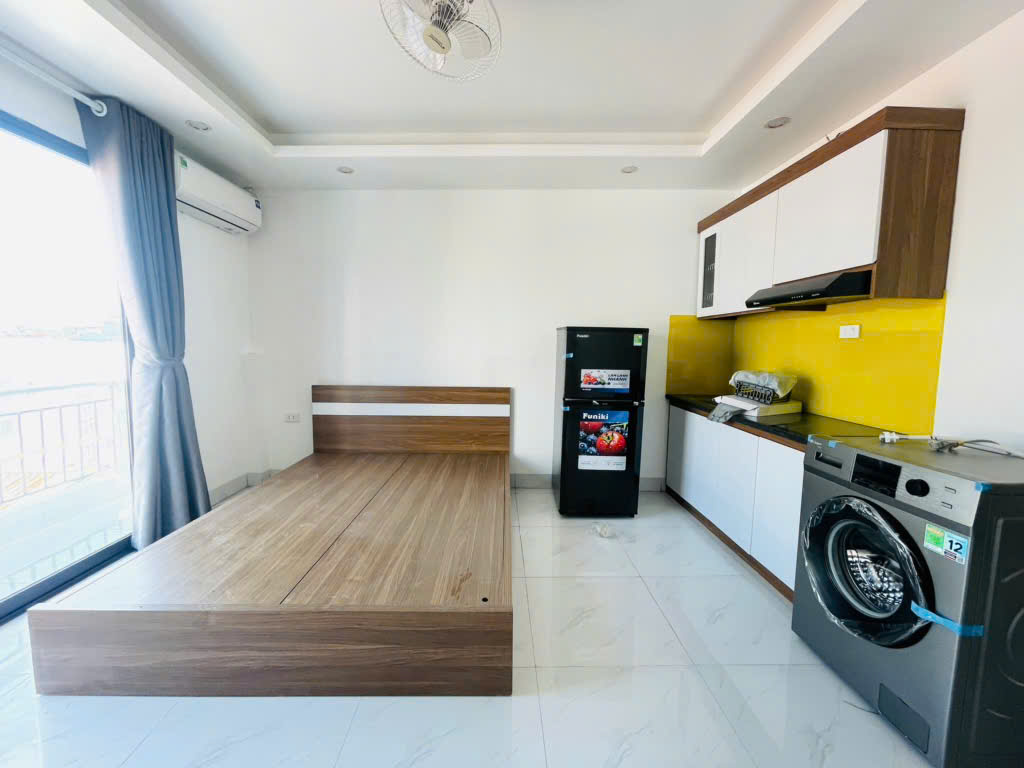 Tòa nhà DT Minh Khai, Hai Bà Trưng 80tr/th | 70m 7T -12 phòng KK, Thang máy đầy đủ PCCC. Chỉ hơn 19 tỷ